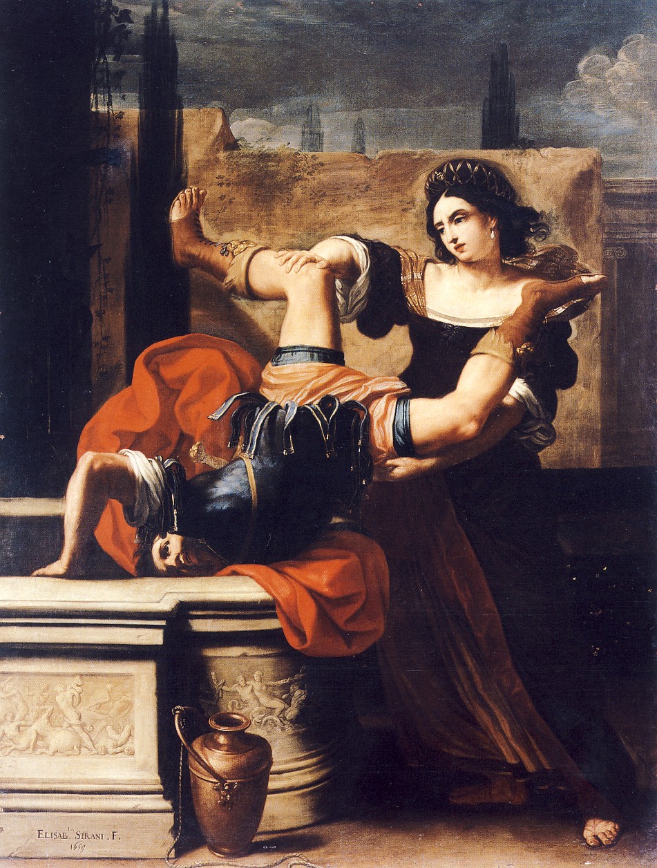  fuggelek kep Sirani Elisabetta Timoclea uccide il capitano di Alessandro Magno 1659